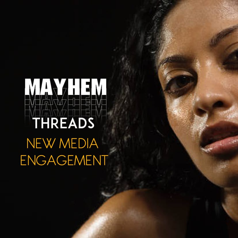 Only 0.3% of Somalia's 2023 humanitarian appeal ($2.6B) targeted FGM prevention — Mayhem Threads Advocacy Poster